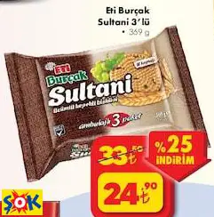 ETİ BURÇAK SULTANİ 3’LÜ 369 G